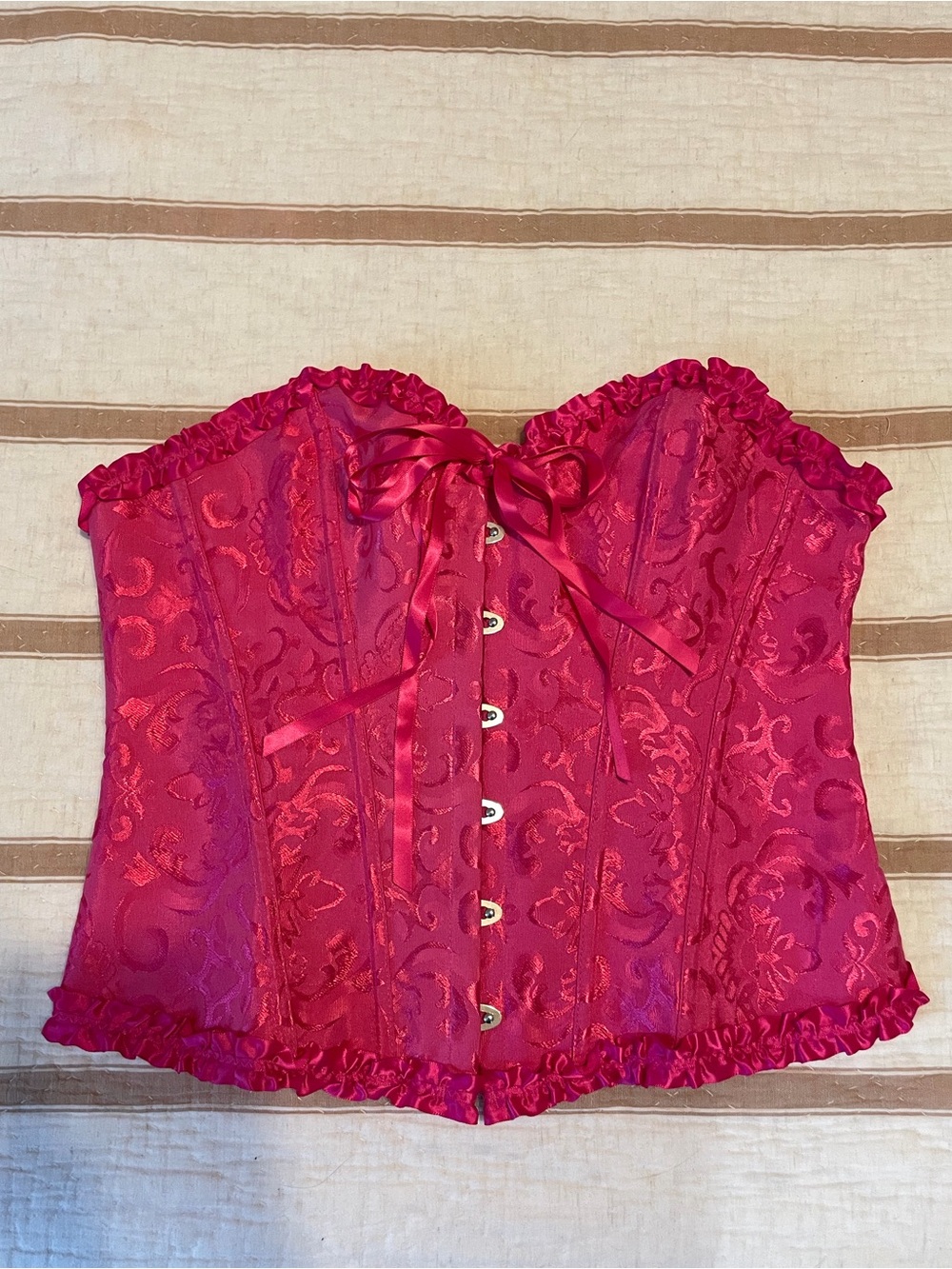 Pink Corset Bustier, Size L